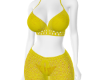 L! YELLOW DHALIA SET