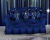 Blue ElectricWiz Sofa