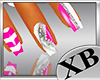 XBI:Pink Violence Nail