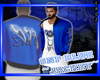 SNP Blu/Blk Hooded JKT