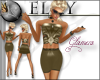 {ELK}GLAMERA MINIDRESS