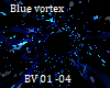 Blue vortex dj light