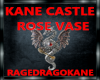 KANE CASTLE ROSE VASE