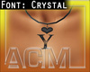 [ACM] Necklace Onyx Y