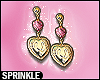 Pink Luck Earrings