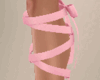 Pink Strappy Bow Sandals