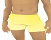 Men's Yellow Shorts