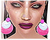 Pink Shell Earrings