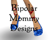 <BMD> Blue/Red Slippers