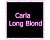 Carla Long blond