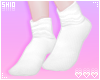 塩. White Bunny Socks.