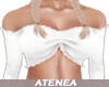 *A* Crop Top White