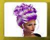PE Purple Wedding Hair