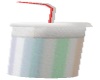 ~S~soda cup with straw