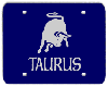Taurus plate, blue