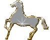 Sticker diamond horse