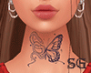 Tatto Snake & Butterfly