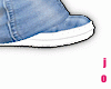 Knee-High Denim Shoes