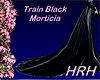 HRH Morticia Black Train