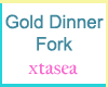 Gold Dinner Fork