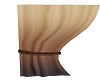 Two Tone Brown Curtain