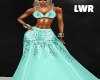 [LWR]Gown XXL Aqua
