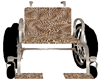 wheel chair leopard