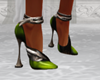 FG~ Green & Black Heels