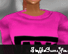 >S< pink vans sweater
