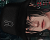 w. hat and hair black