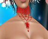 CANDEE RED CHOKER