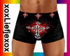 [L] Red Cross Boxers
