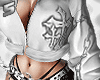 S. White Baggy Jacket
