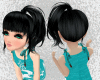 Black ponytail girl