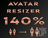 Avatar Scaler 140% ♛