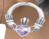 Purple Heart earrings v2