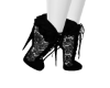 [Mae] Black Lace Boots