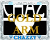 CHAZ Gold Arm Band