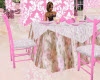 PINK FORMAL TABLE