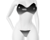 Black and white suit