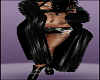 A Black Fur Coat