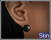 Skin| Black Pearl Earrin