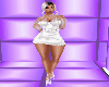 White sexy dress