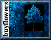 peacock blue bold tree