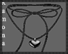 Denim Heart Choker 03