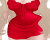 ღ S Dress red