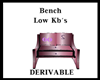 DERIVABLE BENCH/CHAIR