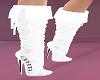 Ladies White Boots