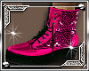 Glitter Pink Boots^^