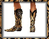 Leather n Tiger Boots